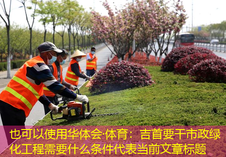 吉首要干市政绿化工程需要什么条件